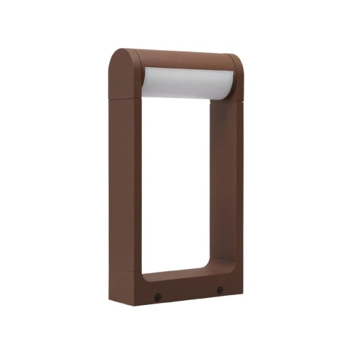 FRAME 30 lampa stojąca zewnętrzna AZzardo, 30cm, LED, corten, IP65, 3000K/4000K