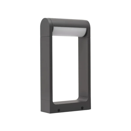 FRAME 30 lampa stojąca zewnętrzna AZzardo, 30cm, LED, ciemnoszary, IP65, 3000K/4000K