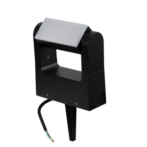 FRAME SPIKE reflektor wbijany w grunt AZzardo, LED, czarny, IP65, 3100K