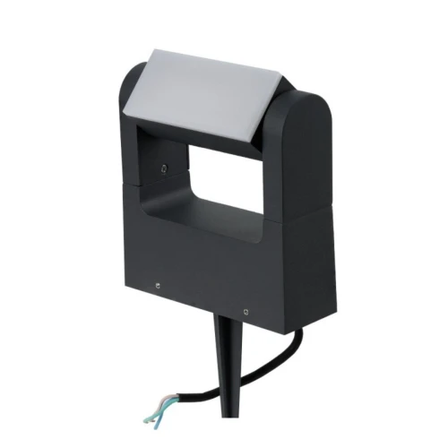 FRAME SPIKE reflektor wbijany w grunt AZzardo, LED, ciemnoszary, IP65, 3100K