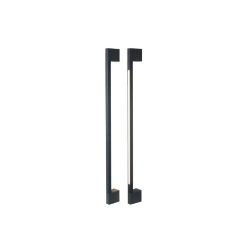GUSTO 90 WALL kinkiet zewnętrzny AZzardo, czarny, LED, IP54, 3000K/4000K