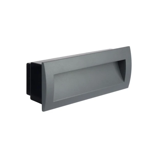 MUR LED M2400 zewnętrzna lampa wpuszczana do zabudowy SU-MA, ciemny popiel, LED, IP65, 3000/4500/6500K