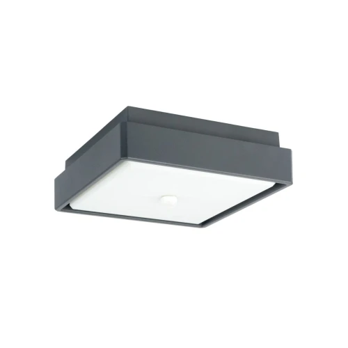 BENI BN-KW200-PIR lampa sufitowa zewnętrzna z czujnikiem ruchu i zmierzchu SU-MA, LED, IP65, antracyt, przełącznik CCT, 18W