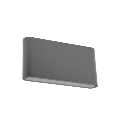 SLIM M1016 DG lampa elewacyjna dwukierunkowa SU-MA, LED, ciemny popiel, IP54, 3000/4500/6500K