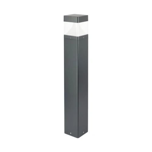 BAREL KWADRAT BKW-1000 słupek ogrodowy 100cm SU-MA, ciemny popiel, LED, IP65, 4000K