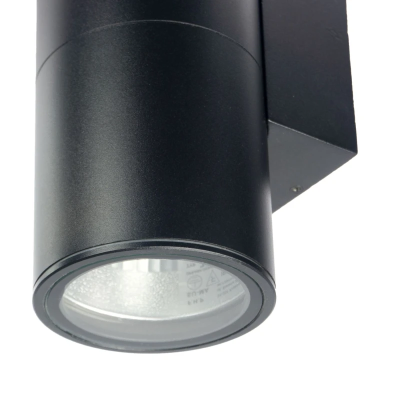 Aluminiowa lampa elewacyjna ADELA w kolorze czarnym