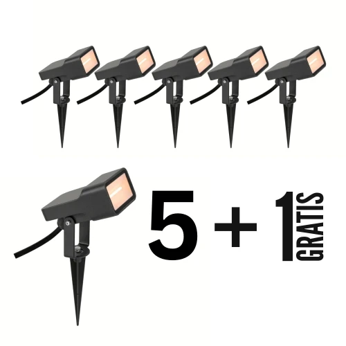 SYNA WIDE 5+1 gratis reflektor ogrodowy SLV