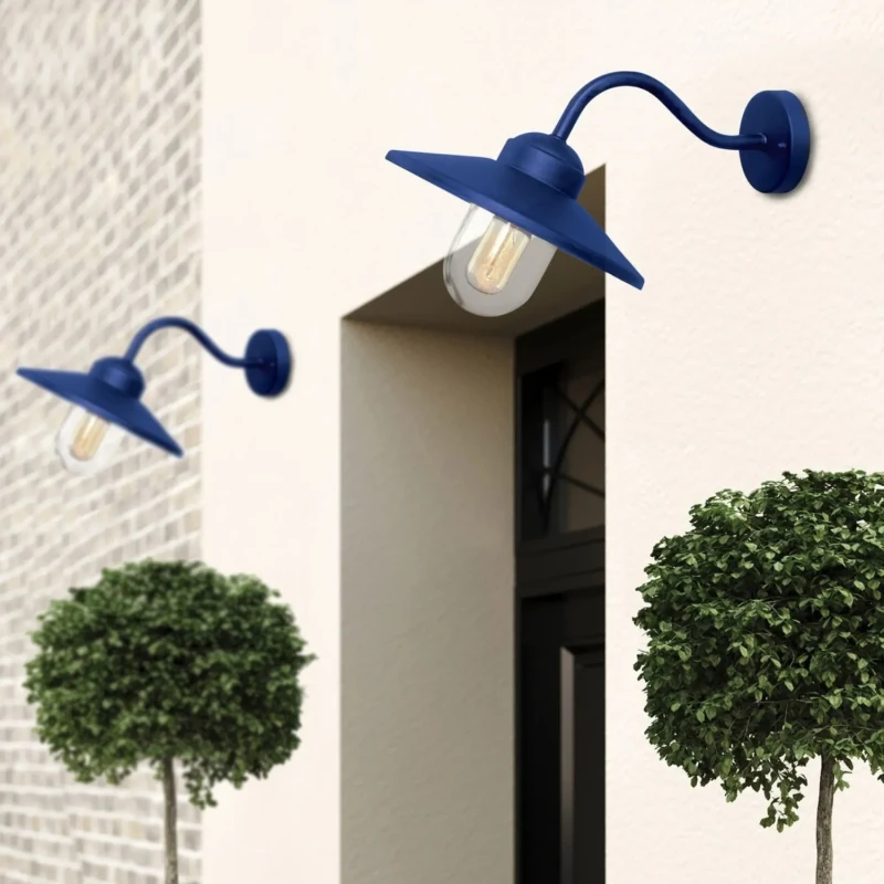 skandynawska lampa elewacyjna KLAMPENBORG