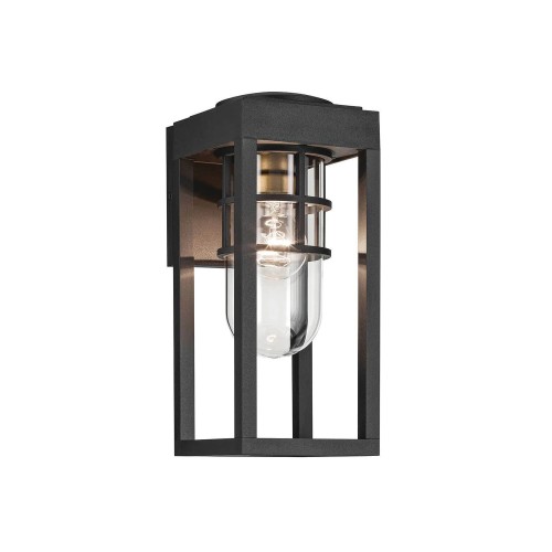 HONE S latarnia ścienna zewnętrzna Elstead Lighting, czarny, IP44, E27 max 60W