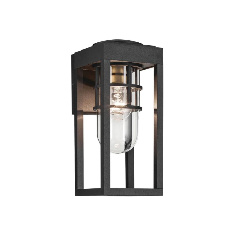 latarnia naścienna HONE S czarna