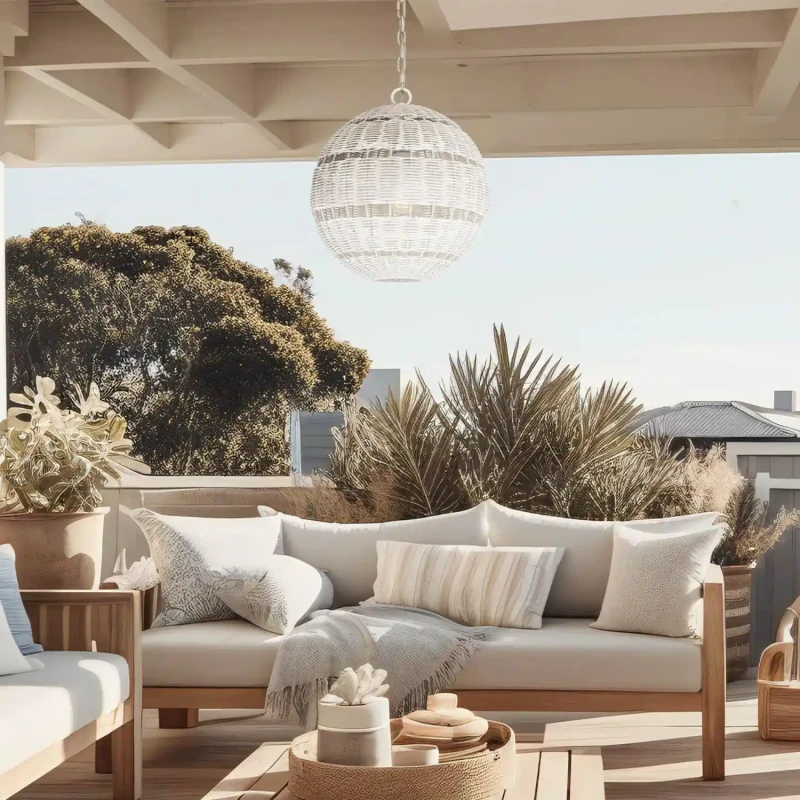 dekoracyjna lampa na taras LINDENDALE