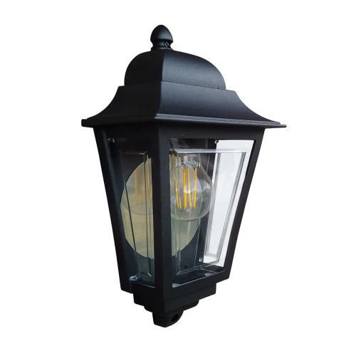 DECO LANE kinkiet na elewację Elstead Lighting, czarny, IP44, E27 max 60W
