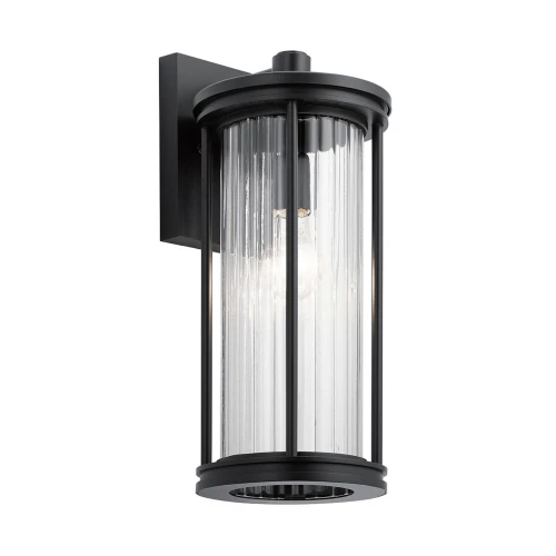 BARRAS M lampa elewacyjna Elstead Lighting, czarny, IP44, E27 max 40W