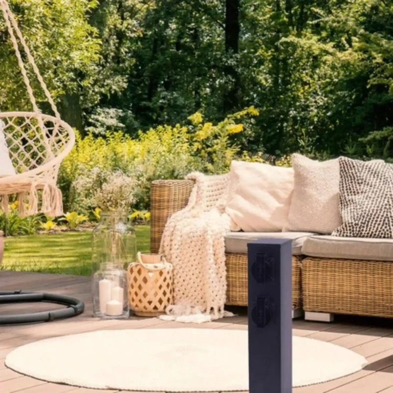 gniazdo zewnętrzne ogrodowe Electric