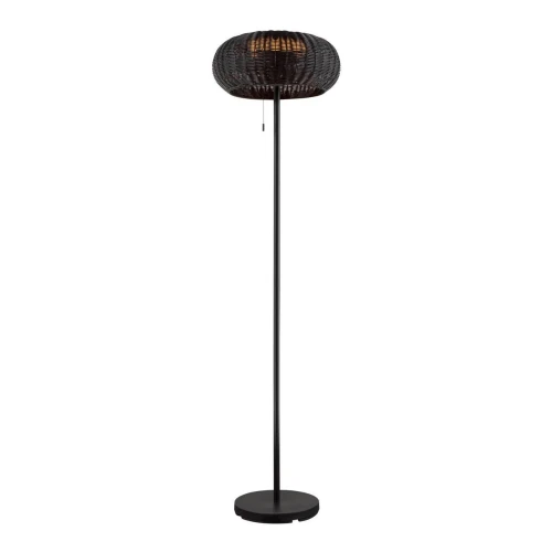 ADEGAN zewnętrzna solarna lampa podłogowa przenośna SLV, czarny, IP65, 2200K