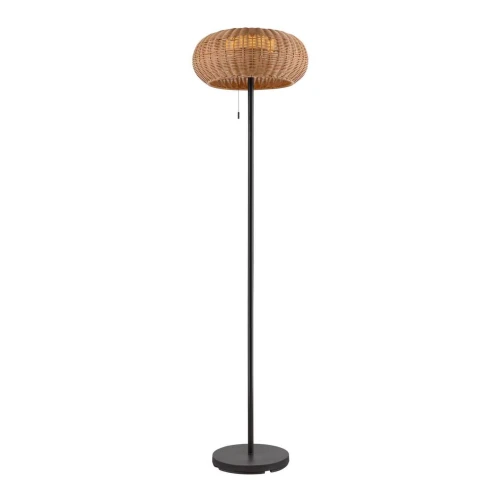 ADEGAN zewnętrzna solarna lampa podłogowa przenośna SLV, brązowy/czarny, IP65, 2200K