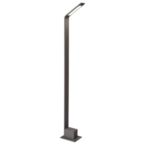 AGAPE 80 słupek ogrodowy AZzardo, ciemnoszary, LED, IP54, 2900K