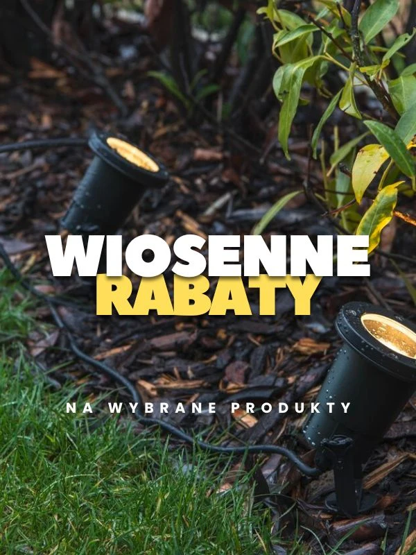 wiosenna promocja na wybrane produkty w sklepie garden-lighting.pl garden-lighting.pl