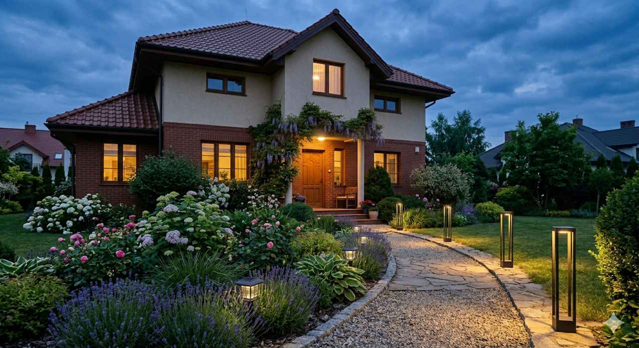 Lampy ogrodowe stojące: Na prąd czy solarne? Wady i zalety obu rozwiązań